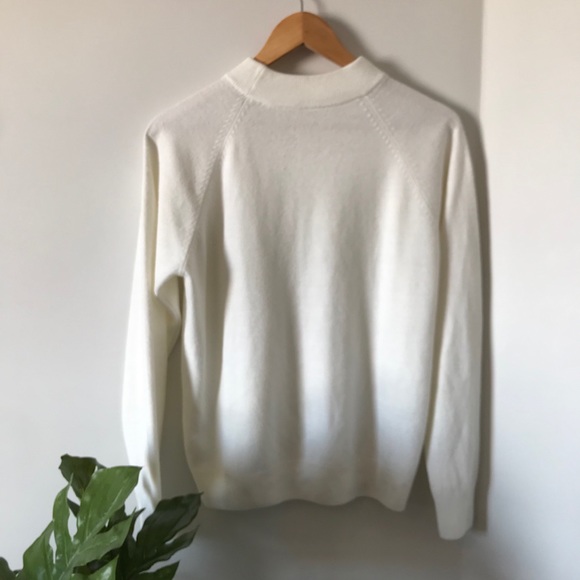 buttery soft cream sweater - Picture 2 of 2